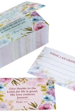 6006937151062 Refill Card Pack for Count Your Blessings Gratitude Jar - In All Things Give Tha