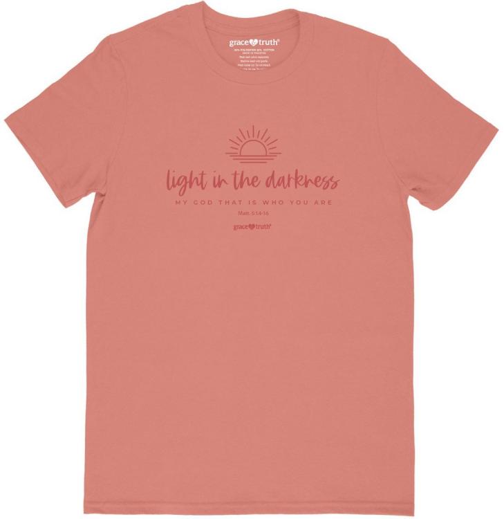612978656808 Grace And Truth Light In The Darkness (XL T-Shirt)