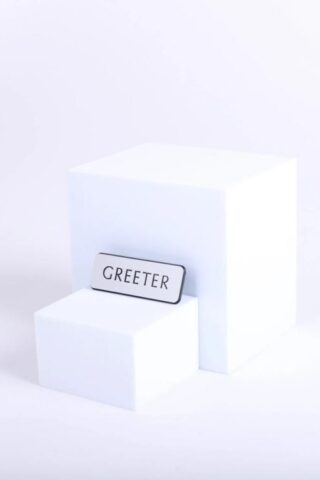 788200450862 Greeter Badge