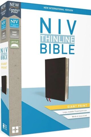 9780310448600 Thinline Bible Giant Print Comfort Print