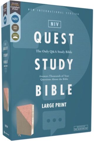 9780310465843 Quest Study Bible Large Print Comfort Print