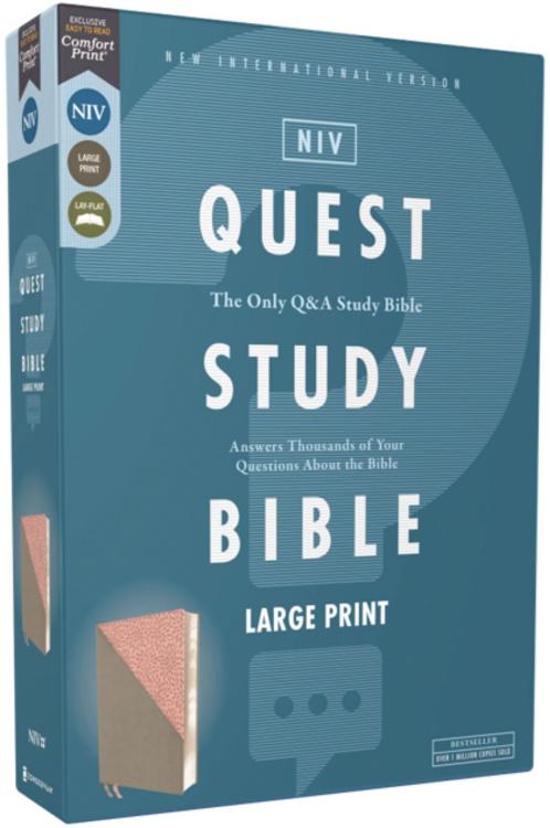 9780310465843 Quest Study Bible Large Print Comfort Print
