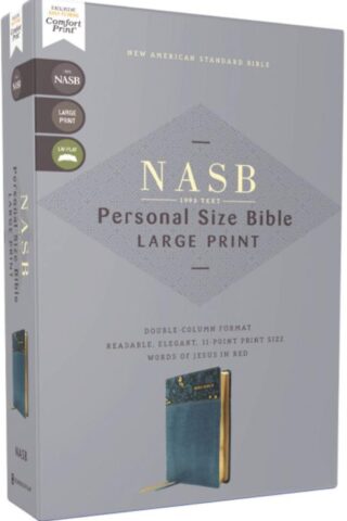 9780310465959 Personal Size Bible Large Print 1995 Text Comfort Print