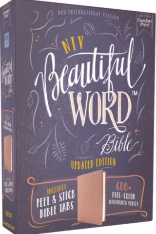 9780310466062 Beautiful Word Bible Updated Edition With Peel And Stick Bible Tabs Comfort