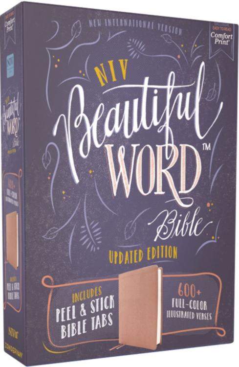 9780310466062 Beautiful Word Bible Updated Edition With Peel And Stick Bible Tabs Comfort