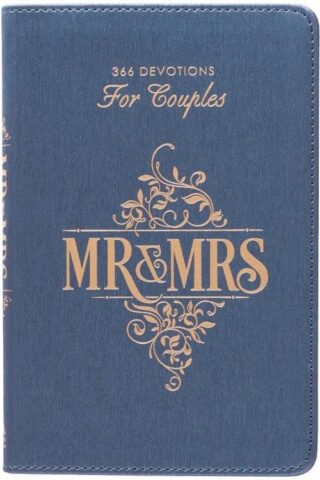 9781432118860 Mr. & Mrs. 366 Devotions for Couples Enrich Your Marriage and Relationship Blue