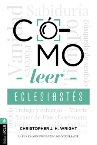 9788419779601 Como Leer Eclesiastes - (Spanish)