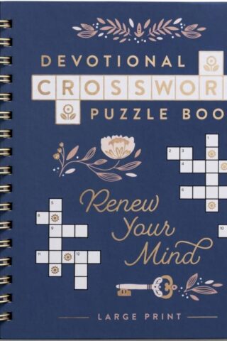 9798886030297 Devotional Crossword Puzzle Book Renew Your Mind (Large Type)